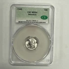 1945 Mercury Dime CAC MS64 Witter Brick Seth Chandler