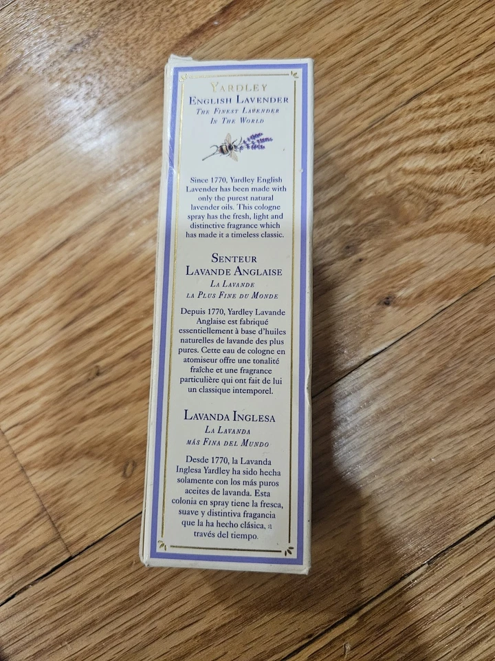 Spray colonia lavanda inglesa vintage Yardley 1 fl. oz LEER DESCRIPCIÓN Foto 2 de 4