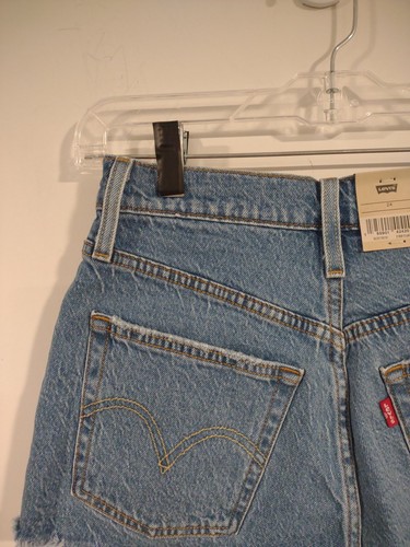 Levi's 501 Ripped Jeansshorts ~ Damen 24W - Bild 9 von 15