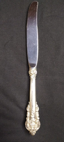 Grande Baroque By Wallace Sterling Dinner Knife sterling handle, 9-3/4"