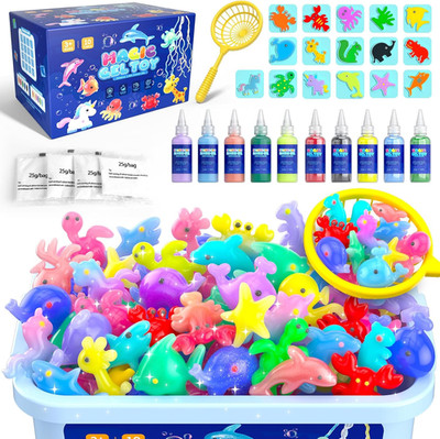 Hot Bee Wassergel Bastelset Für Kinder 3-8 Jahre, Squishy Selber Machen Set Mit