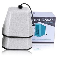 Outdoor Faucet Covers for Winter Freeze Protection, Foam Spigot Covers 2pcs