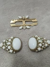 Trifari Duette Clip Mate Vintage 1930/1950s Costume Jewelry not sure brand Coro?