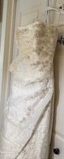 Vintage Wedding Gown NWT Beaded Lovely Shirred Tule