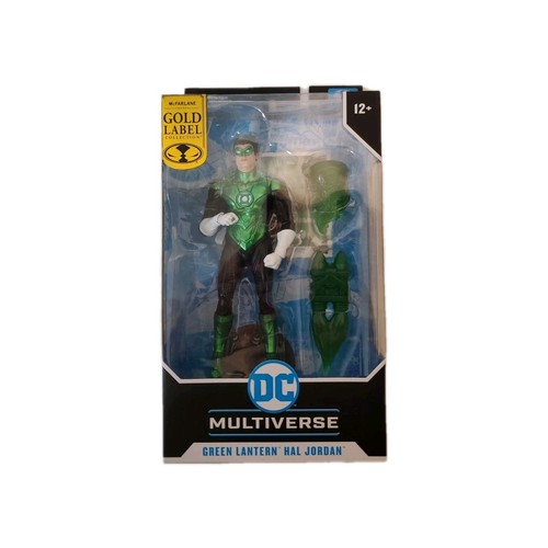 DC McFarlane Multiverse Green Lantern Hal Jordan Gold Label 7" Action Figure New