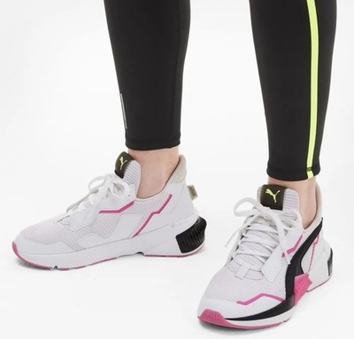 Puma Provoke XT Training Sneaker Athletic Gym workout 8 white running jogging