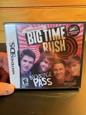 Nintendo DS Big Time Rush video game new in package