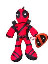 Marvel Comics Deadpool with Swords on Back Plush Stuffed Toy 9  NEW 