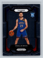 2023-24 Panini Prizm #297 Vasilije Micic RC NBA Oklahoma City Thunder