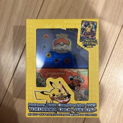 カードサプライ+アクセサリ Yokohama Commemorative Deck &quot;Pikachu&quot; Pokemon World Championships 2023 Yokohama Commemorative Deck