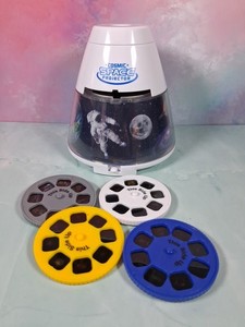 Education Science MOON Stars Galaxy 4 Disks Nightlight COSMIC SPACE PROJECTOR
