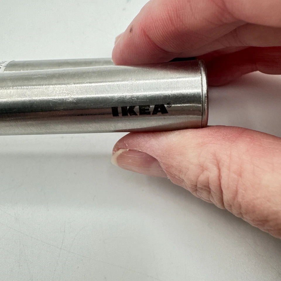 IKEA KONCIS Garlic Press, Stainless Steel Nickel Plated, 000.891.63 Used - Image 4 of 4