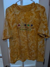 Don't Bug Me VW Myrtle Beach SC Orange Tie Dye USA Made T-Shirt XLarge XL