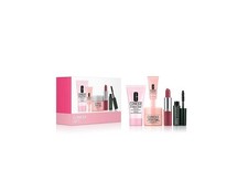 5 PC CLINIQUE essentials Gift Set Travel Size Makeup Skin Care NEW