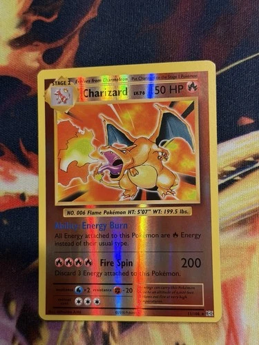 Charizard XY Evolutions Holo English Card 11/108