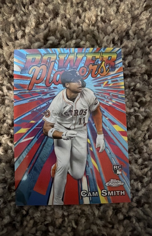 2025 Topps Chrome Update Series - Power Players Cam Smith #PP-28 (RC)