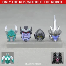 3D DIY Head Upgrade Kit For IDW SDCC Arcee BB TROOPER Star Raider Ferak