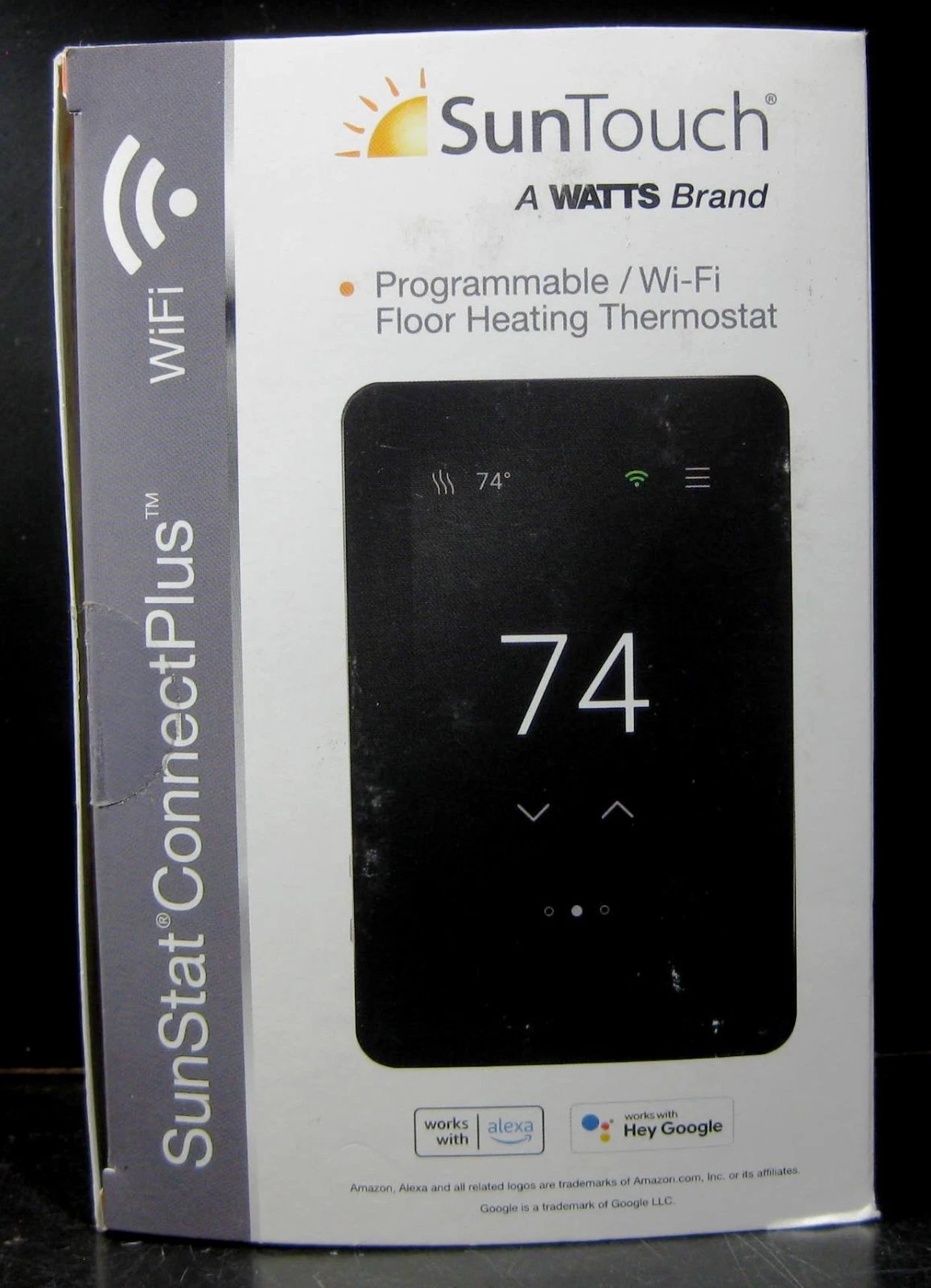 SunTouch 500900-SB SunStat ConnectPlus Wi-Fi Programmable Smart Thermostat Black
Opens in a new wind
