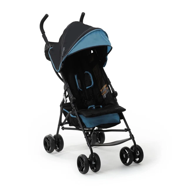 Ingenuity 3D Mini Convenience Stroller – Lightweight with Blue