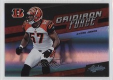 2011 Panini Absolute Memorabilia Gridiron Force Spectrum 27/100 Dhani Jones 2u3