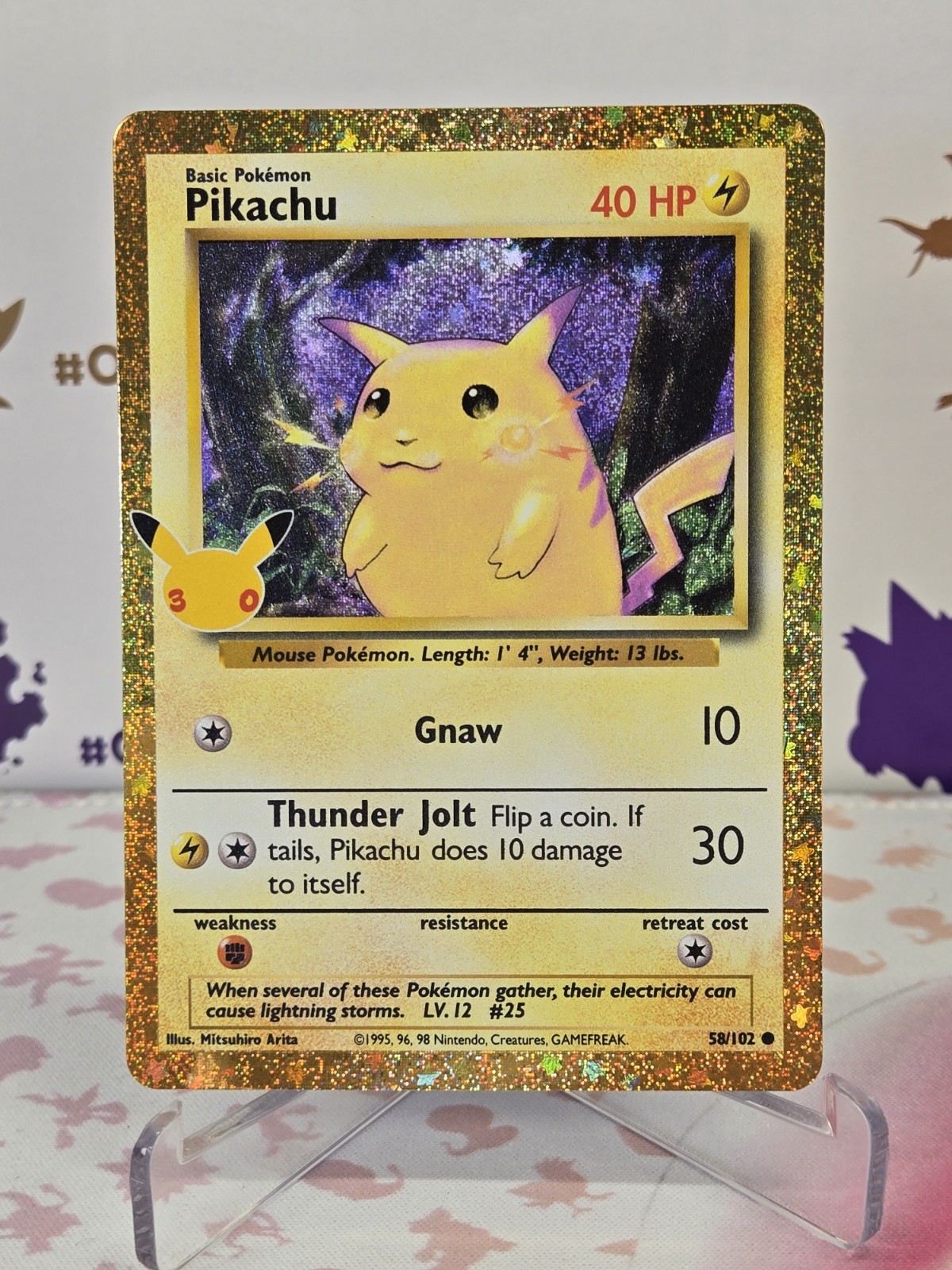 Pikachu 58/102 - 30th Celebration Classic Collection 