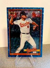 2026 Topps 75th Year Cal Ripken, Jr. Blue Crackle /150 - Beautiful