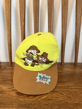 Vintage 1998 nickelodeon Rugrats Snapback Kids Hat Tommy and Chucky Lazy Days