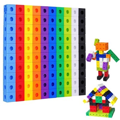 Steckwürfel Grundschule 100 Stück Mathe Würfel Zahlenblocks Rechenhilfe Grund...