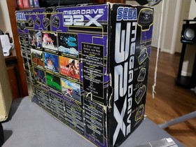 Sega Mega Drive 32X PAL System Complete In Box With 2 Games Tested And Working