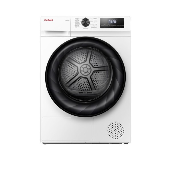 Secador Bomba de Calor Corbero CSBCH950W Blanco 9Kg Capacidad Secador con Bomba de Calor