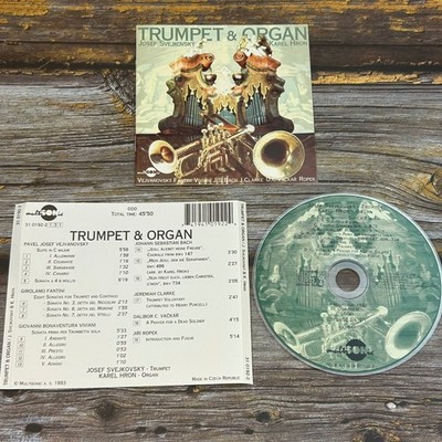 Svejkovsky Hron   Trumpet & Organ CD 1993 Classical Multisonic