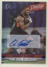 2019 Panini Prestige Rookie Xtra Points Blue Signatures Qadree Ollison Auto 1u6