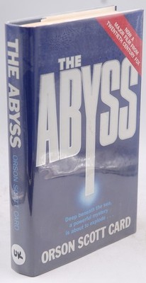 Signed The Abyss - Card, Orson Scott Legend hardcover Book