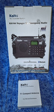 Kaito KA700 Bluetooth Hand Crank Solar Powered Emergency Radio with AM/FM/NOAA