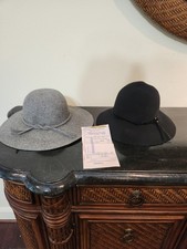 Vintage Women's Hat Lot of 2. Hats Belong To Fashion Model Barbara DeMoes