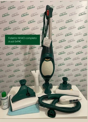 Vorwerk Folletto VK140 Vertikal Staubsauger mit Beuteln 900 W 2 L 220 V - Bild 1 von 4