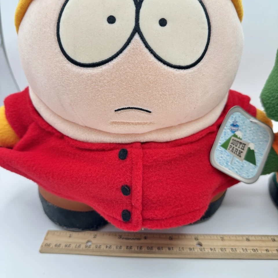 South Park Eric Cartman & Kyle Weighted Plush 1998 Vintage Lot 2 - Image 3 of 4
