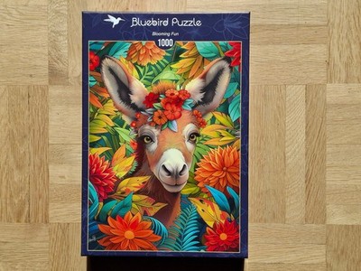 Bluebird Puzzle - Blooming Fun, 1000 Teile, wie neu