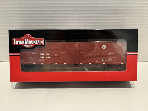HO Intermountain FMc Poste Exterior Astilla de Madera Góndola BNSF Cir Cross Logo 541039 | Zustand: New