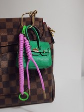 Luxury Handbag Inspired Bag Charm Keychain Purse Clip Handmade