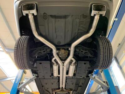 Grail Auspuffanlage Dodge Challenger und Charger Charger 2021+ 6.2 Hellcat ohne