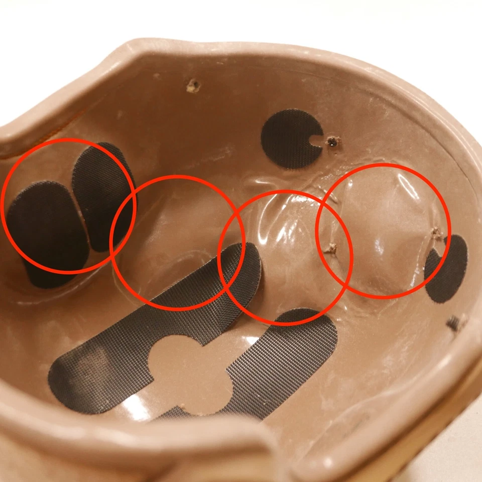 Casco balístico nivel IIIA, hecho con Kevlar - Vendedor y video de EE. UU. - Multicámara XL Foto 4 de 4