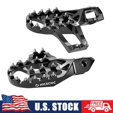 NICECNC Extender Foot Pegs Pedal For KTM 250 300 350 450 SX SXF XCF 2023-2025