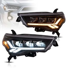 Pair Vland Led Projector Headlights For 2014-21 2022 Toyota 4runner Trd Off-road Pair Vland Led Projector Headlights For 2014-21 2022 Toyota 4runner Trd Off-road