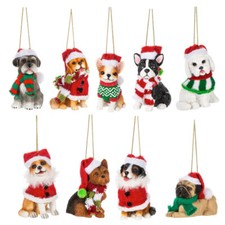 Santa Paws Come To Town Ornaments