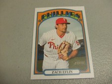 2021 Topps Heritage #226 Print Error Wrong Back Zach Eflin w/Austin Riley  SP