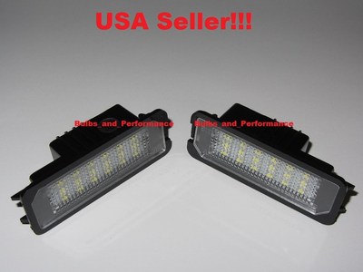 LED LICENSE PLATE LIGHTS for 2009 - 2013 VOLKSWAGEN GOLF / GTI MK6  ERROR FREE