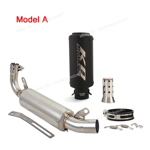 Slip For Aprilia GPR250R GPR250S 2021-2024 Muffler Pipe Mid Exhaust Connect Tube - Picture 4 of 13