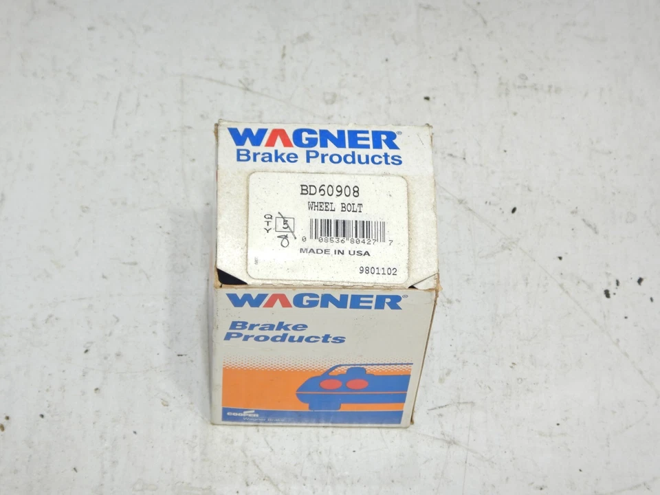 Pernos de perno de rueda nuevos Wagner Jeep FSJ Cherokee Wagoneer SJ 80-91 BD60908 Foto 2 de 4