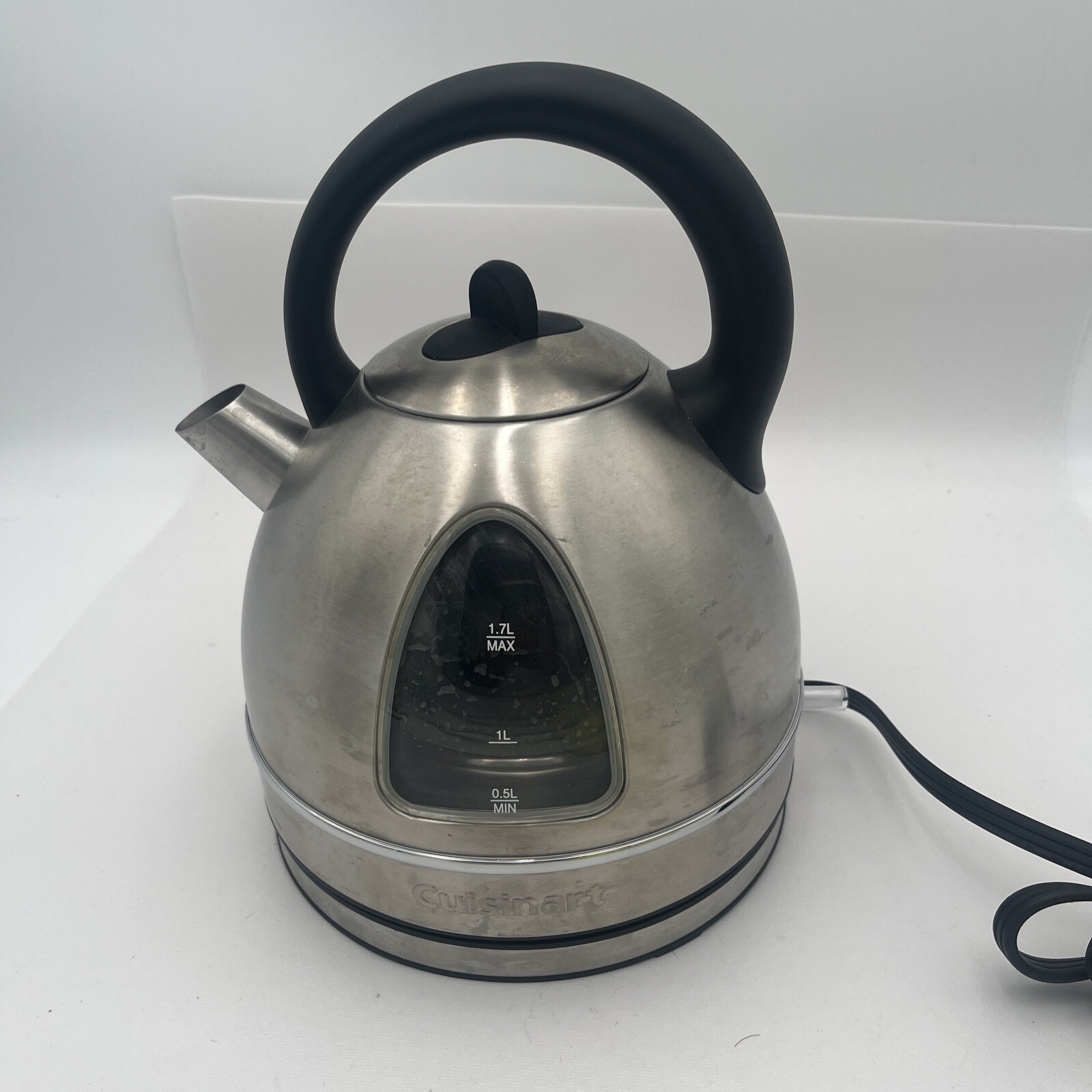 Used Cuisinart DK17 Cordless Electric Kettle 1.7 Liter Capacity